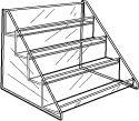 4 tier rack