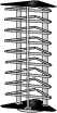 revolving earring display