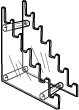 6 tier stand