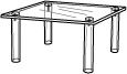 acrylic table